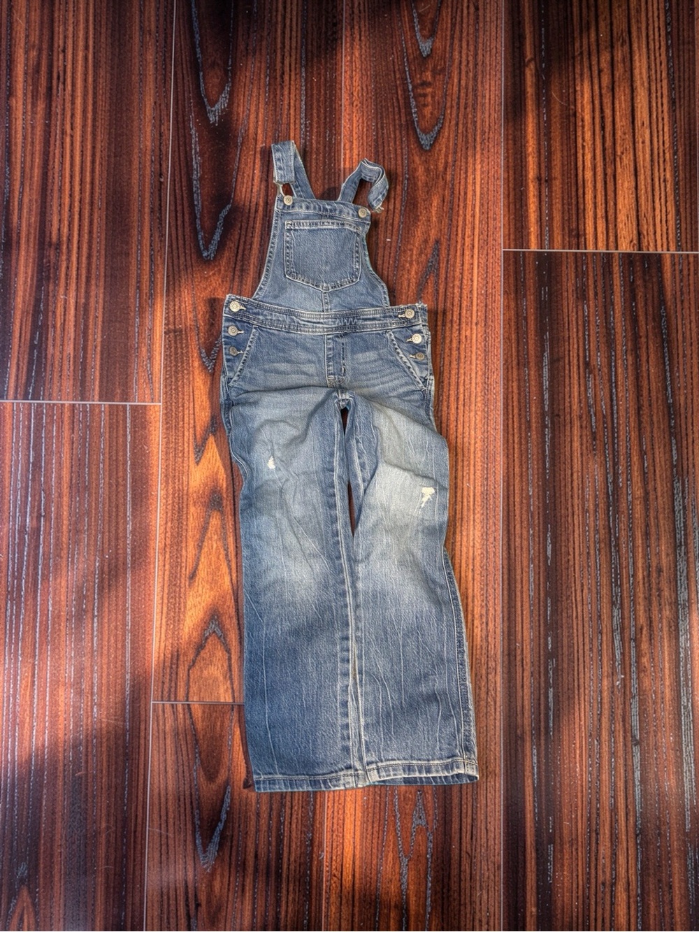 Cat & Jack Faded Blue Denim Women's Overalls